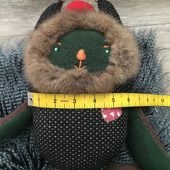 Handmade Voodoo Cat Pincushion Pillow Plush - Picture 12 of 16